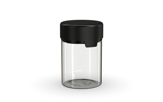 Chubby Gorilla|4oz Clear Container W/ Aviator CR Black Cap
