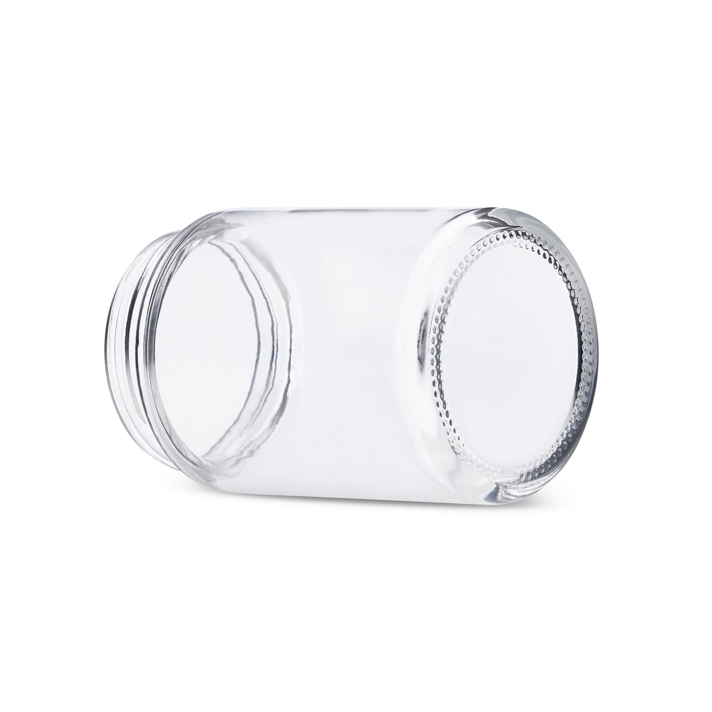 5oz Straight Sided Clear Glass Jars