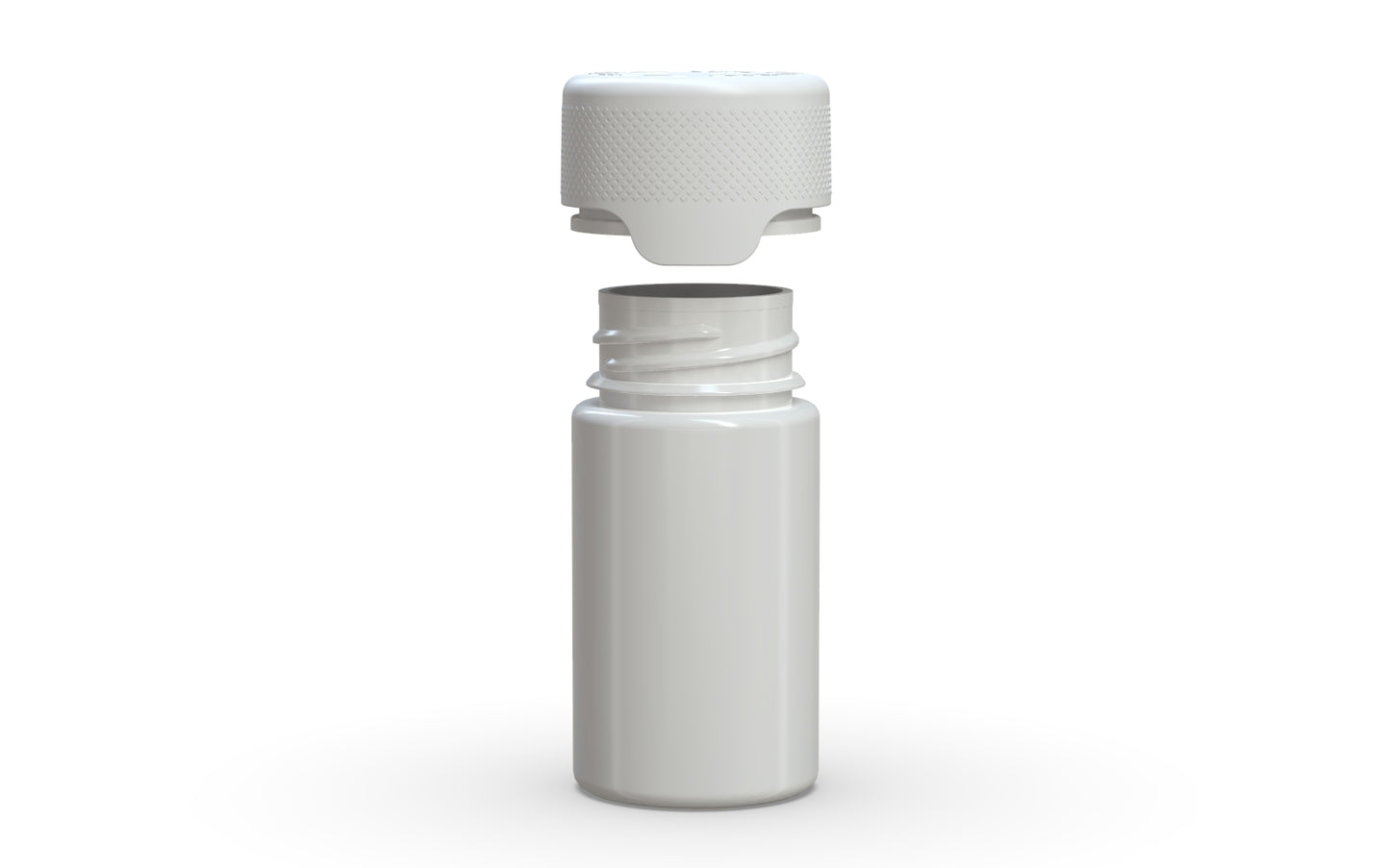 Chubby Gorilla|60mlm White Bottles W/ Aviator CR White Cap