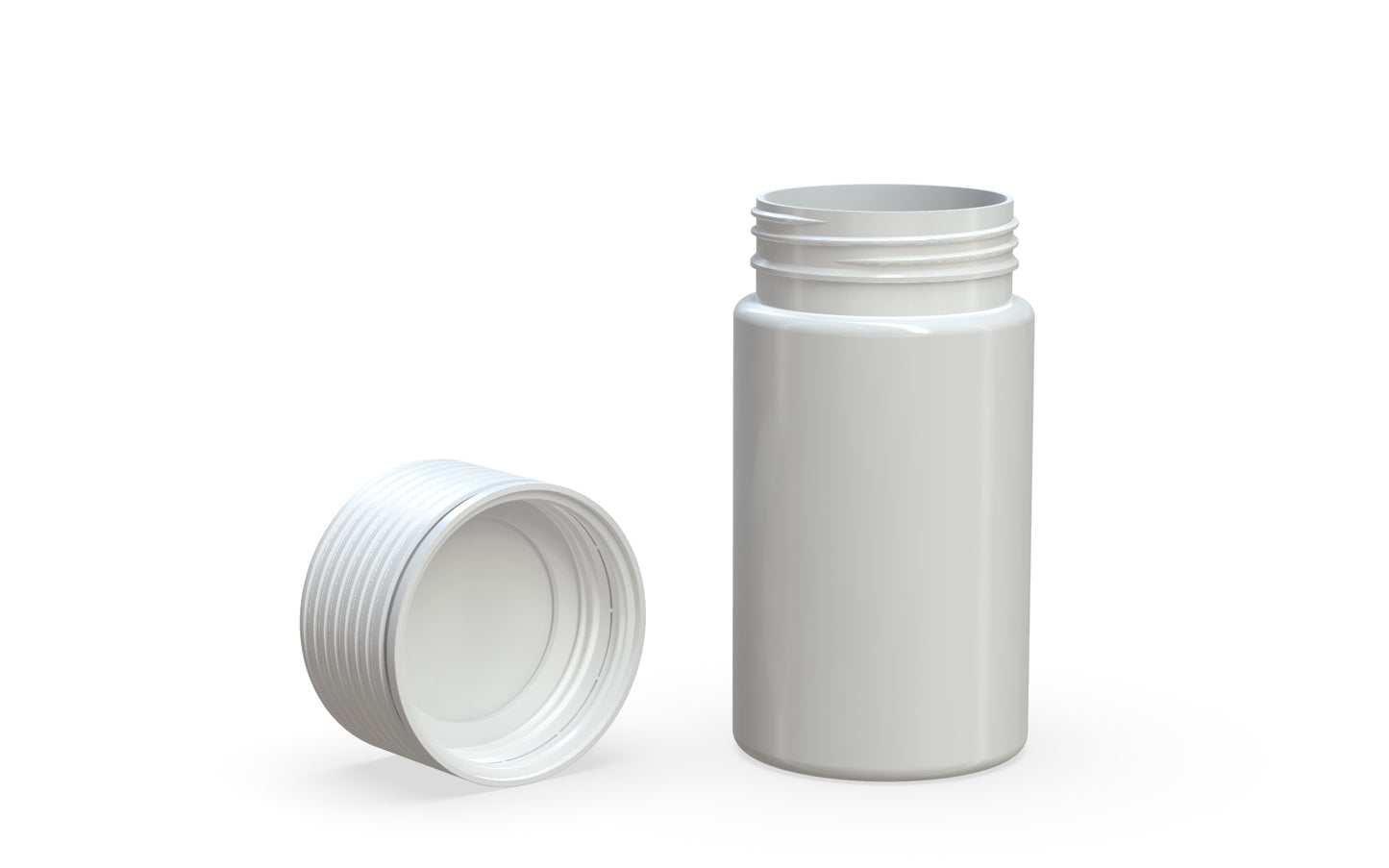 Chubby Gorilla|60mlm Black Bottles W/ Spiral CR Black Cap