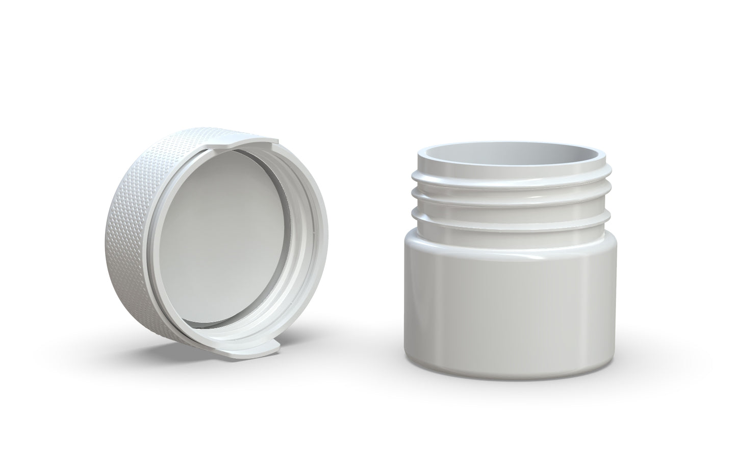 Chubby Gorilla|2oz White Container W/ Aviator CR White Cap