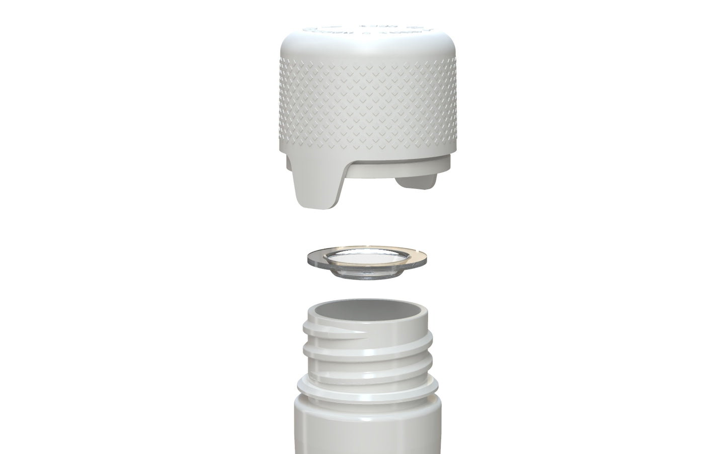 Chubby Gorilla|25x100mm White Tube W/ Aviator CR White Cap