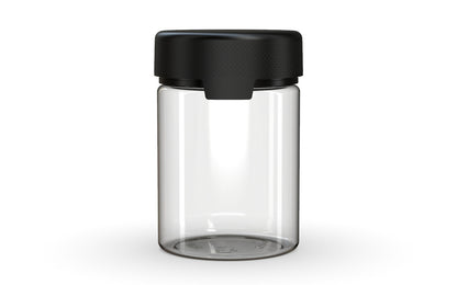 Chubby Gorilla|21.5oz Clear XL Container W/ Aviator CR Black Cap