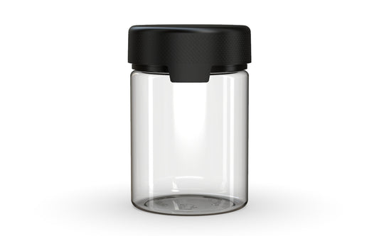 Chubby Gorilla|21.5oz Clear XL Container W/ Aviator CR Black Cap