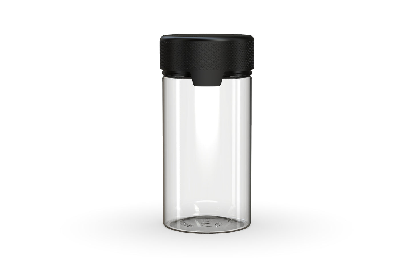 Chubby Gorilla|6oz Clear Container W/ Aviator CR Black Cap
