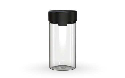 Chubby Gorilla|6oz Clear Container W/ Aviator CR Black Cap