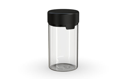 Chubby Gorilla|5oz Clear Container W/ Aviator CR Black Cap