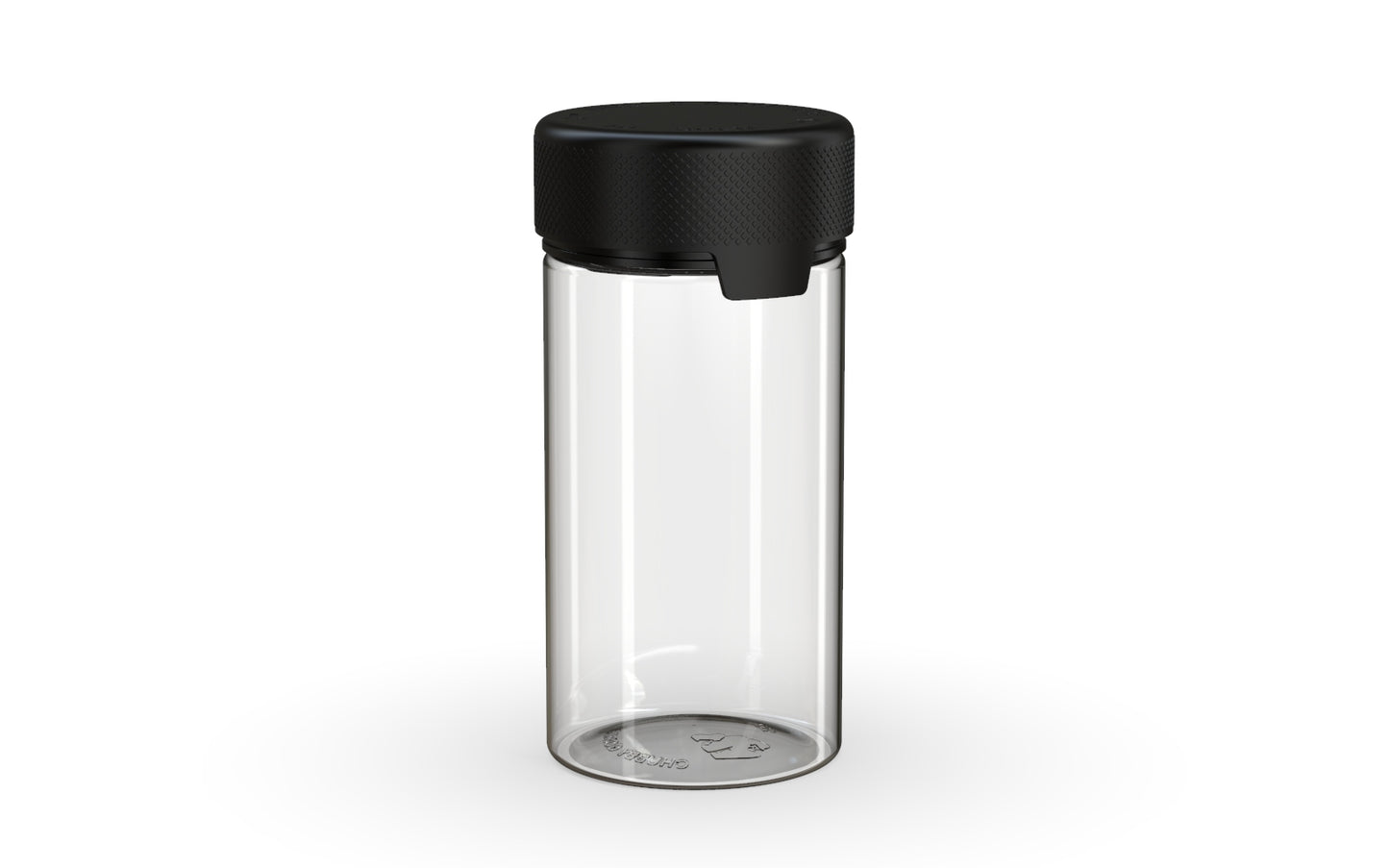 Chubby Gorilla|6oz Clear Container W/ Aviator CR Black Cap