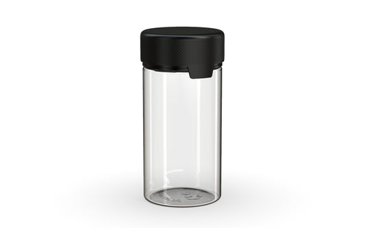 Chubby Gorilla|6oz Clear Container W/ Aviator CR Black Cap