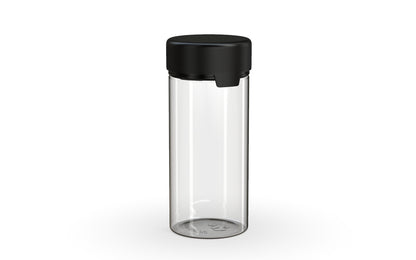 Chubby Gorilla|8oz Clear Container W/ Aviator CR Black Cap