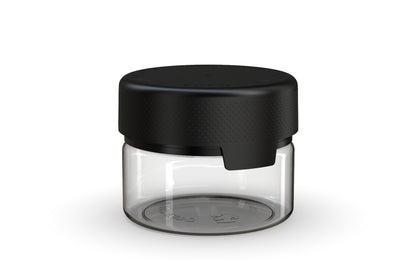 Chubby Gorilla|7.5oz Clear XL Container W/ Aviator CR Black Cap