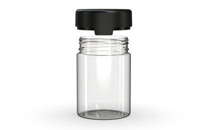 Chubby Gorilla|21.5oz Clear XL Container W/ Aviator CR Black Cap