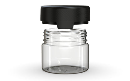 Chubby Gorilla|10oz Clear XL Container W/ Aviator CR Black Cap