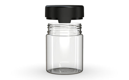 Chubby Gorilla|18.5oz Clear XL Container W/ Aviator CR Black Cap