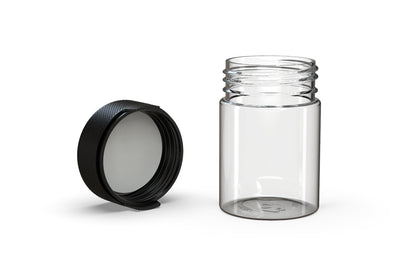 Chubby Gorilla|4oz Clear Container W/ Aviator CR Black Cap