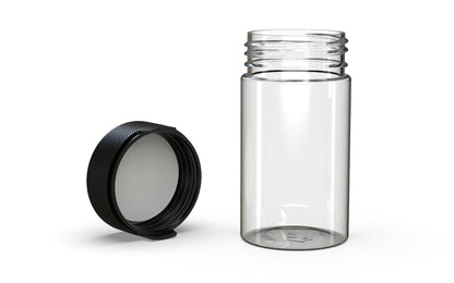 Chubby Gorilla|5oz Clear Container W/ Aviator CR Black Cap