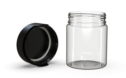 Chubby Gorilla|18.5oz Clear XL Container W/ Aviator CR Black Cap