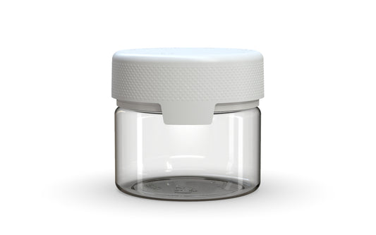 Chubby Gorilla|10oz Clear XL Container W/ Aviator CR White Cap