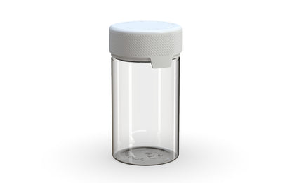 Chubby Gorilla|5oz Clear Container W/ Aviator CR White Cap