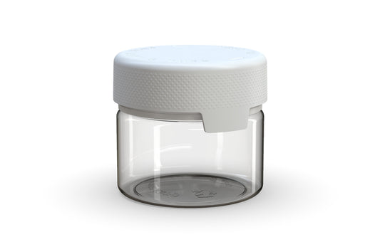 Chubby Gorilla|10oz Clear XL Container W/ Aviator CR White Cap