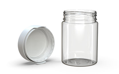 Chubby Gorilla|21.5oz Clear XL Container W/ Aviator CR White Cap