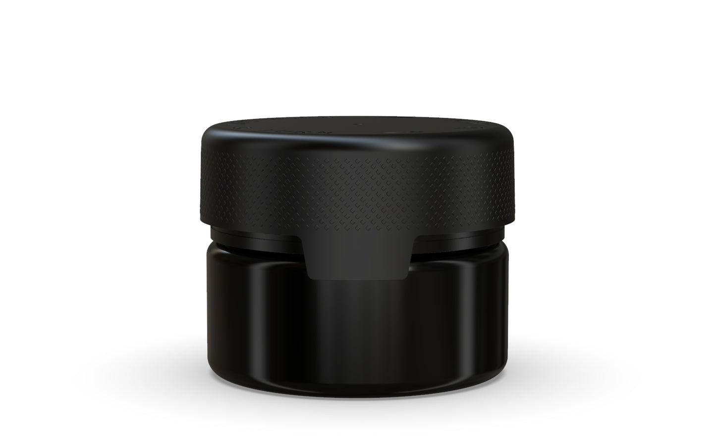 Chubby Gorilla|7.5oz Black XL Container W/ Aviator CR Black Cap