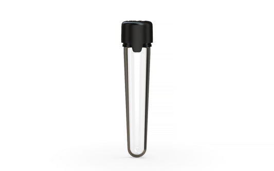 Chubby Gorilla|25x100mm Clear Tube W/ Aviator CR Black Cap