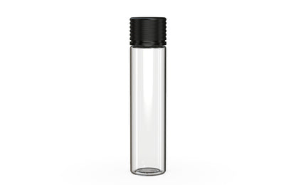 Chubby Gorilla|25x95mm Clear Tube W/ Spiral CR Black Cap