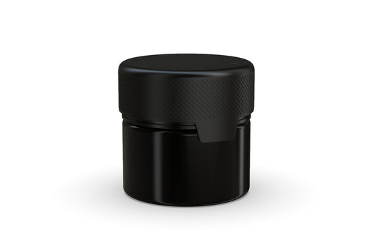 Chubby Gorilla|2oz Black Container W/ Aviator CR Black Cap