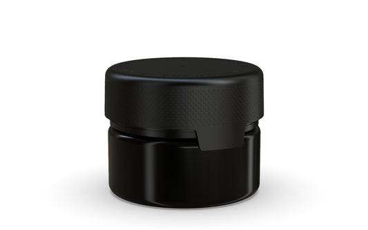 Chubby Gorilla|7.5oz Black XL Container W/ Aviator CR Black Cap