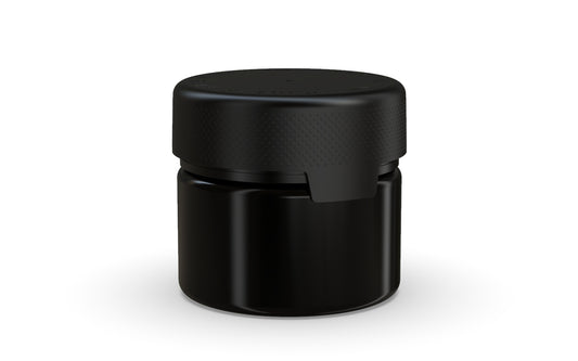 Chubby Gorilla|10oz Black XL Container W/ Aviator CR Black Cap