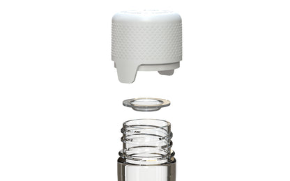 Chubby Gorilla|25x100mm Clear Tube W/ Aviator CR White Cap