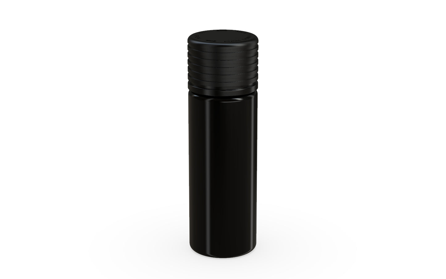 Chubby Gorilla|25x65mm Black Tube W/ Spiral CR Black Cap