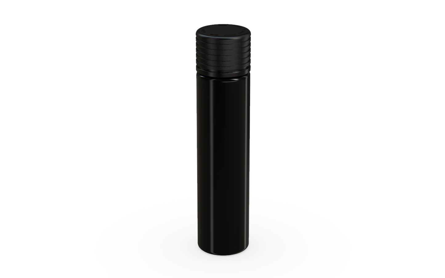 Chubby Gorilla|25x95mm Black Tube W/ Spiral CR Black Cap