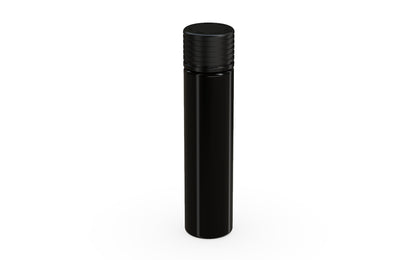 Chubby Gorilla|25x95mm Black Tube W/ Spiral CR Black Cap