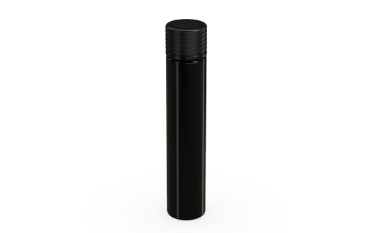 Chubby Gorilla|25x115mm Black Tube W/ Spiral CR Black Cap