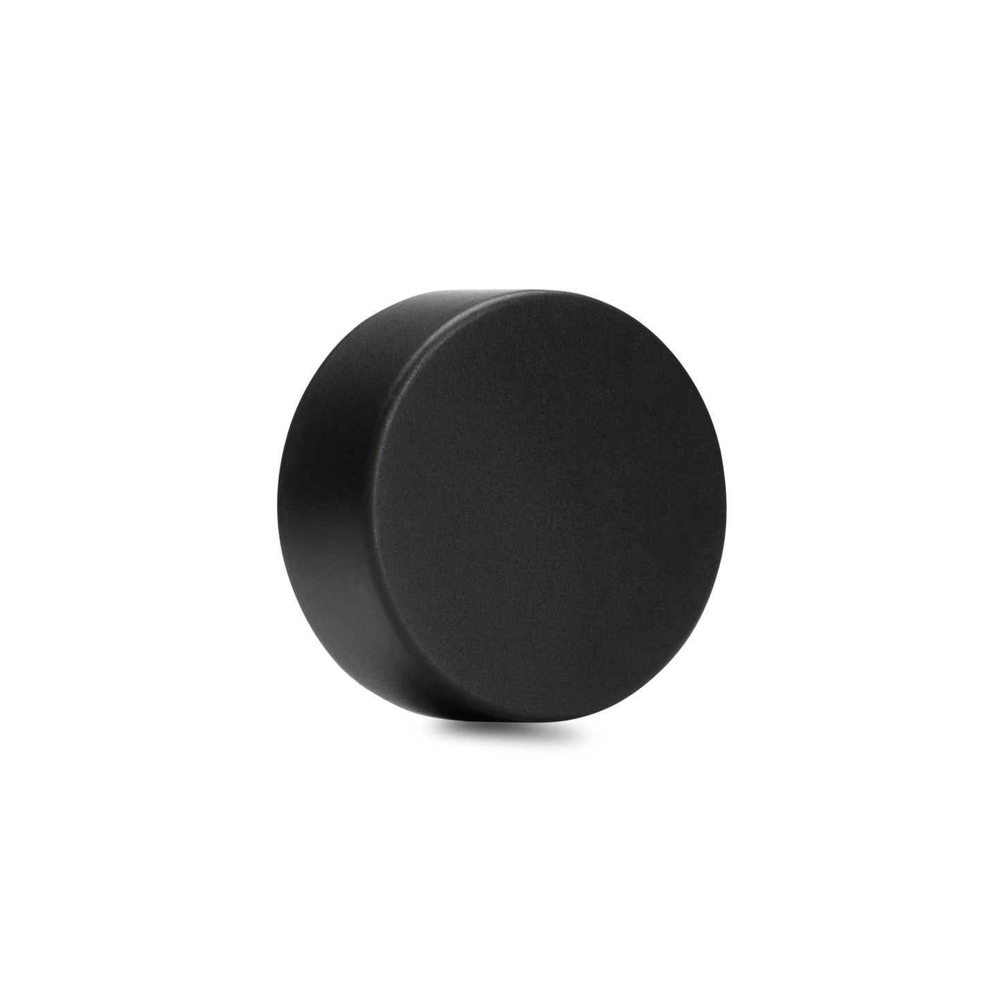 38mm Child Resistant Matte Black Caps w/ Pressure Sensitive Inliners