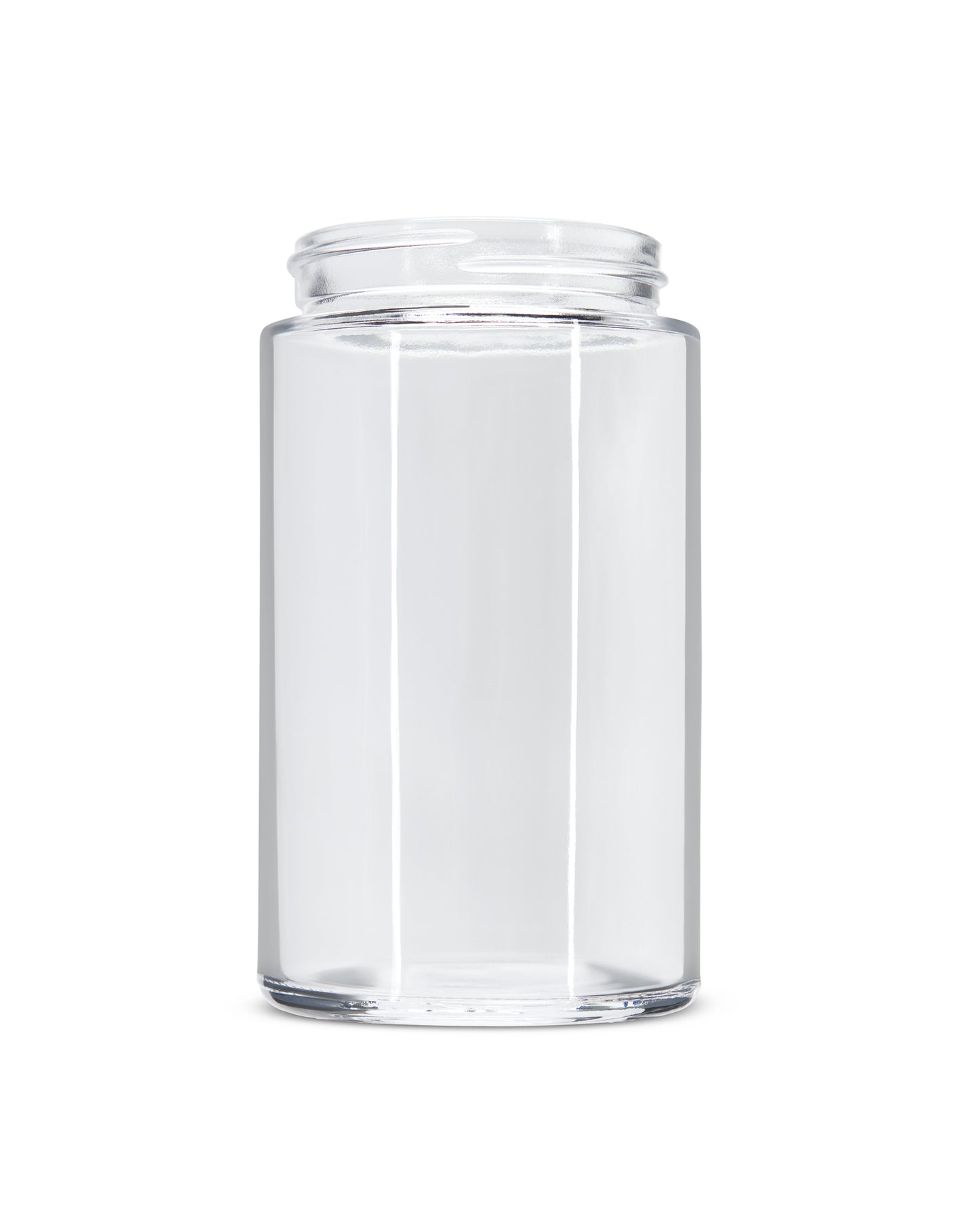 10oz Straight Sided Clear Glass Jars