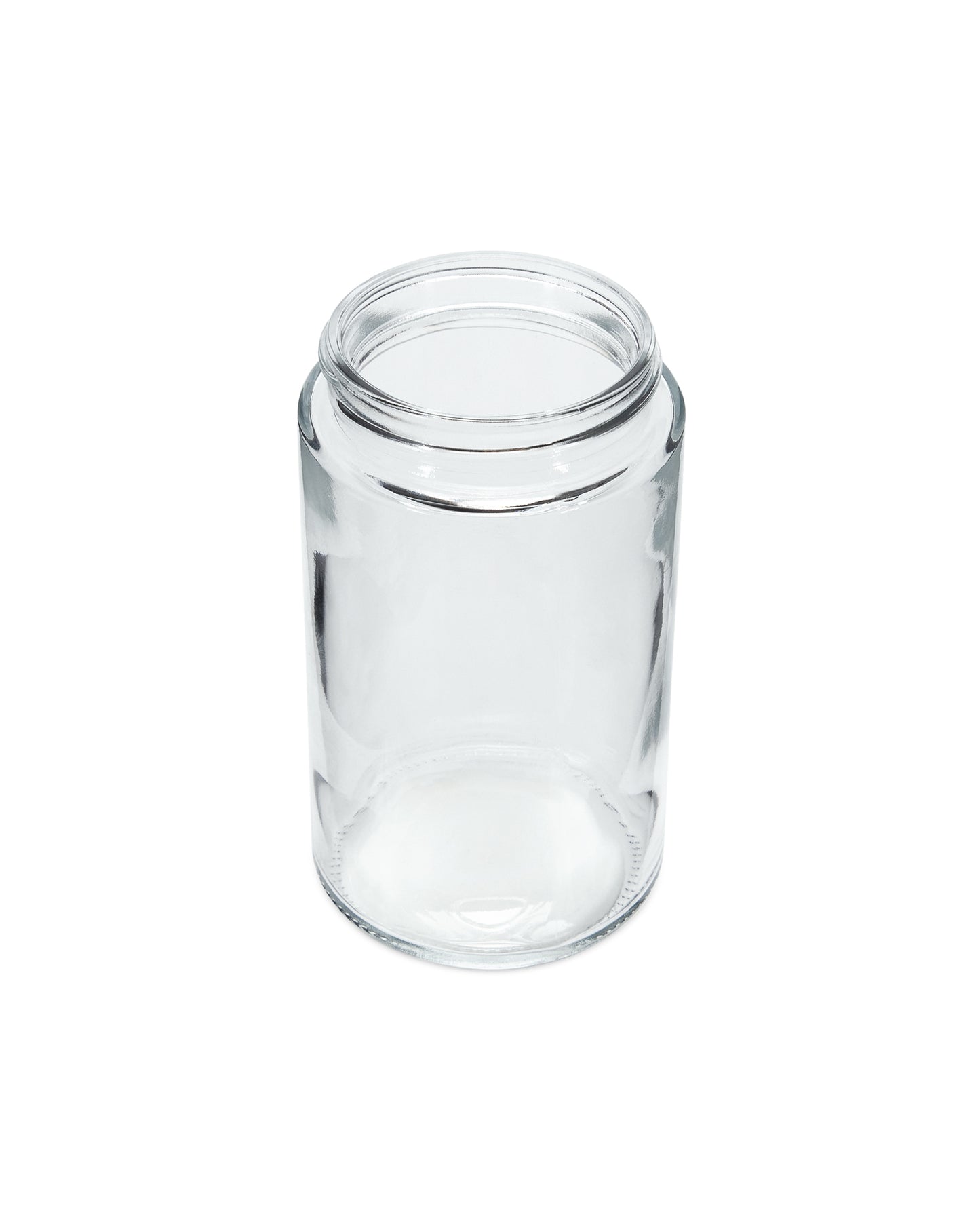 10oz Straight Sided Clear Glass Jars