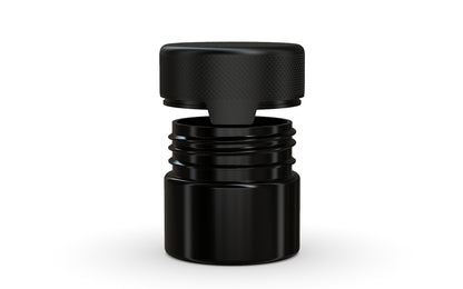 Chubby Gorilla|2oz Black Container W/ Aviator CR Black Cap