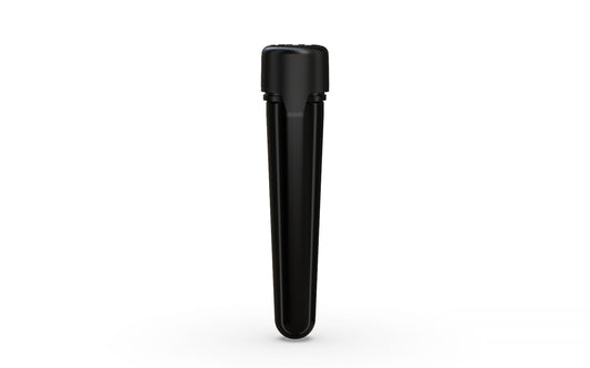 Chubby Gorilla|25x100mm Black Tube W/ Aviator CR Black Cap