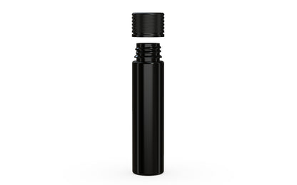 Chubby Gorilla|25x95mm Black Tube W/ Spiral CR Black Cap