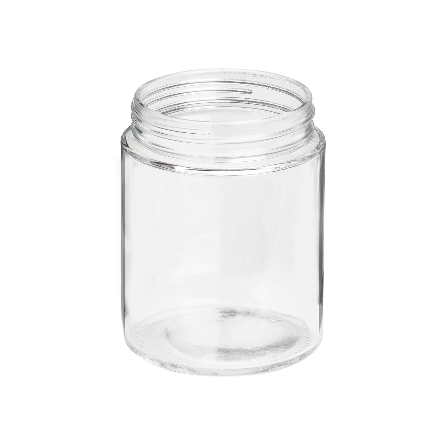18oz Straight Sided Clear Glass Jars