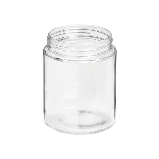 18oz Straight Sided Clear Glass Jars
