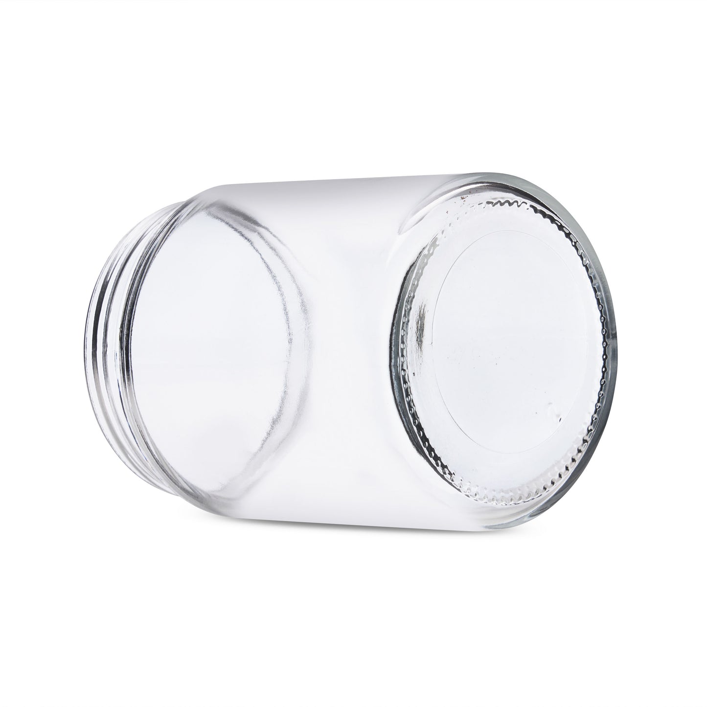 18oz Straight Sided Clear Glass Jars