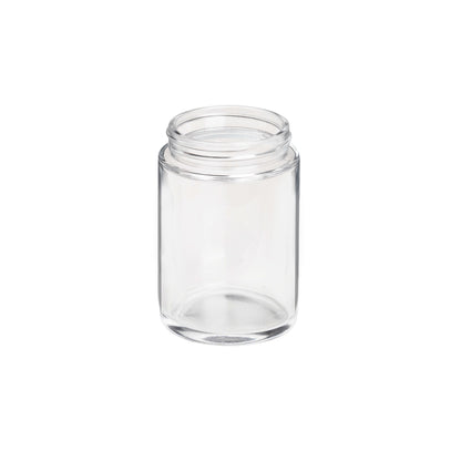 5oz Straight Sided Clear Glass Jars