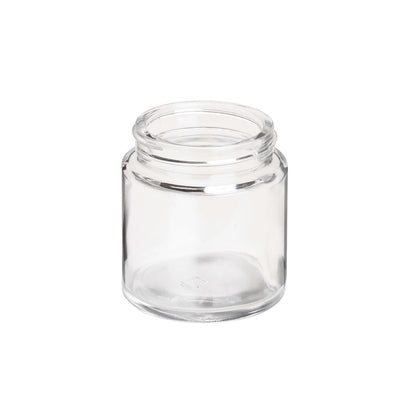 3.75oz Straight Sided Clear Glass Jars