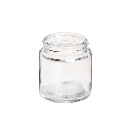 3.75oz Straight Sided Clear Glass Jars