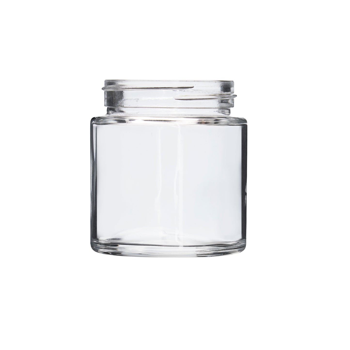 3.75oz Straight Sided Clear Glass Jars
