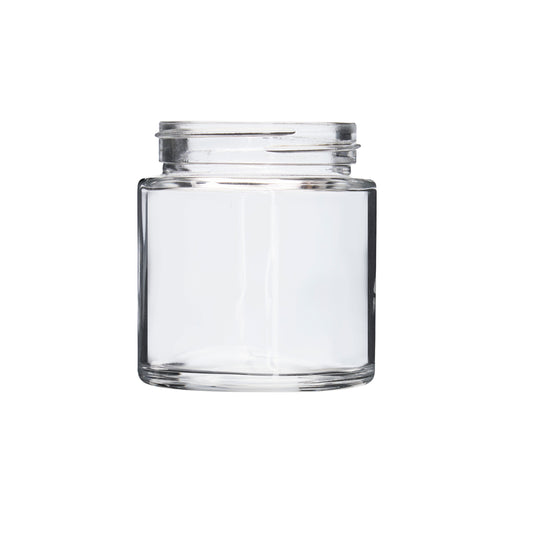 3.75oz Straight Sided Clear Glass Jars